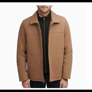 Dockers Wool-Blend Bibbed Jacket